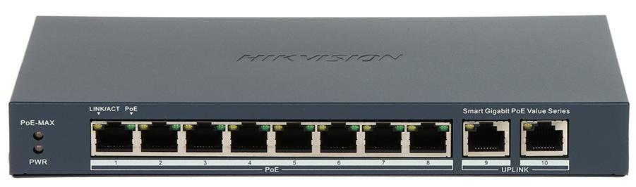 Коммутатор Hikvision DS-3E1510P-EI/M(B)