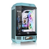 Корпус Thermaltake The Tower 300 Turquoise (CA-1Y4-00SBWN-00) [Mini Tower, 2x 140 мм, голубой]