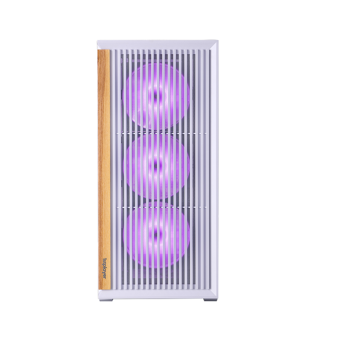 Корпус 1stPlayer WD7 (WD7-WH-4FA7-W-2FA7R-W) [Midi Tower, 6 x 120 мм ARGB, белый]