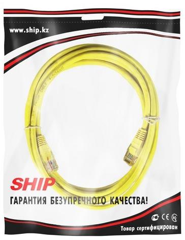 Патч Корд SHIP S3025YL0500-P, Cat.5e/ UTP/ LSZH/ RJ-45/ 5 м - купить в интернет-магазине Forcecom.kz Патч Корд SHIP S3025YL0500-P, Cat.5e/ UTP/ LSZH/ RJ-45/ 5 м