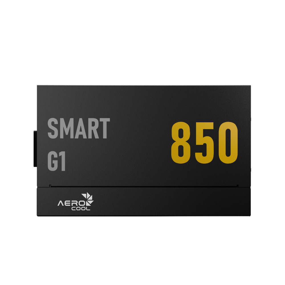 Блок питания AeroCool SMART G1 850 (ACPG-SR85FEC.71) [850 Вт, 80 PLUS Gold, 8x SATA, 1 x 16 pin (12VHPWR), 3 x 6+2 pin PCIe, 2x 4+4 pin CPU, ATX]
