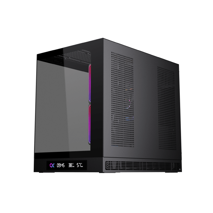 Корпус Xigmatek Cloud M DGT 3AF (EN49637) [Midi Tower, Черный]