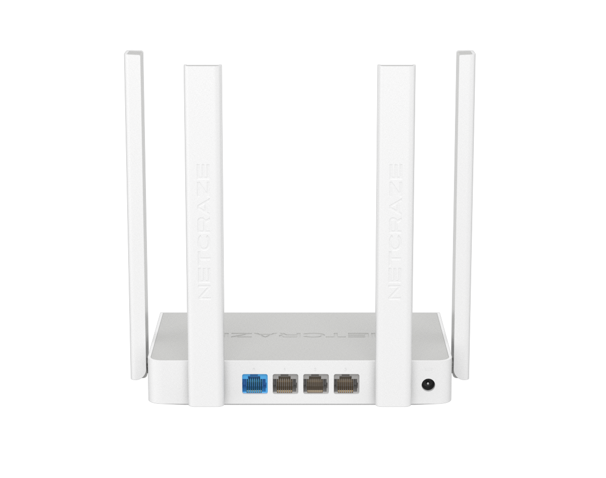 Маршрутизатор беспроводной Netcraze Viva NC-1913 AC1200 GbE Wi-Fi 5