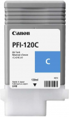 Картридж Canon PFI-120 Cyan (130 мл для ТМ-серии)