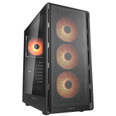 Корпус Cougar Airface Pure Pro Midi Tower, 4 x 120 мм, черный