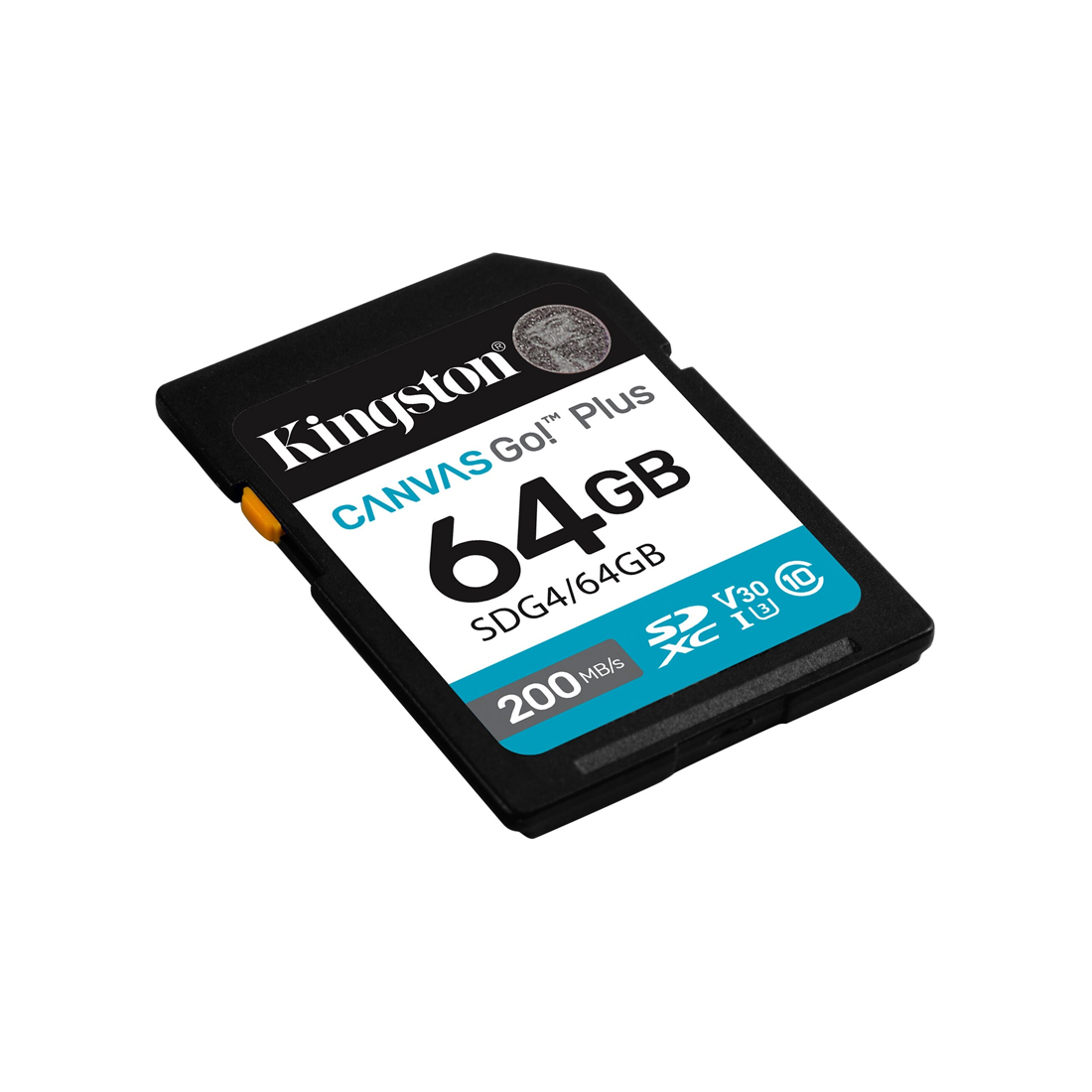 Карта памяти Kingston SDG4/64GB Canvas Go Plus Gen4 C10 UHS-I U3 V30 64GB