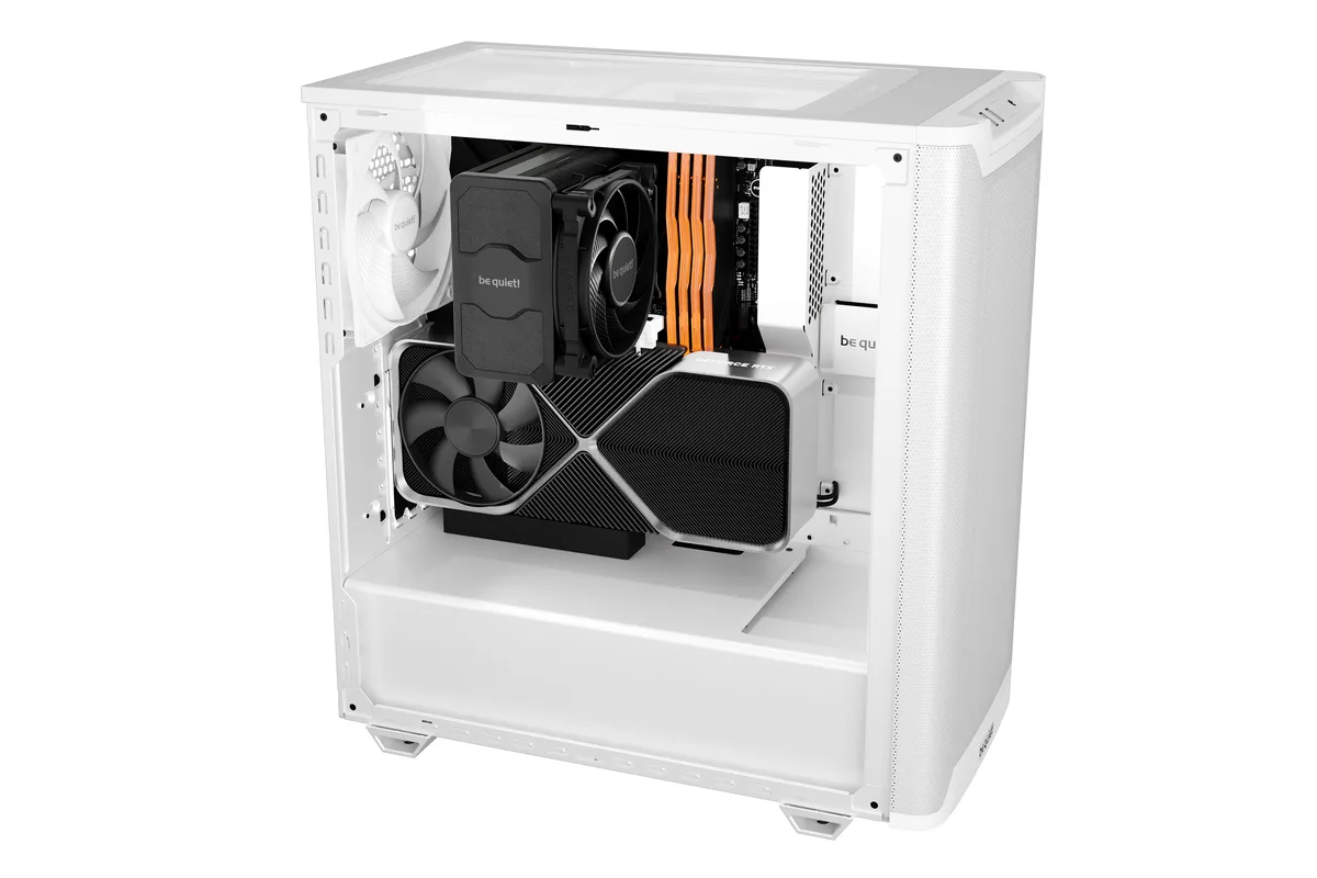 Корпус Be quiet! Pure Base 501 Airflow Window (BGW75) [Midi Tower, 2 x 140 мм, белый]