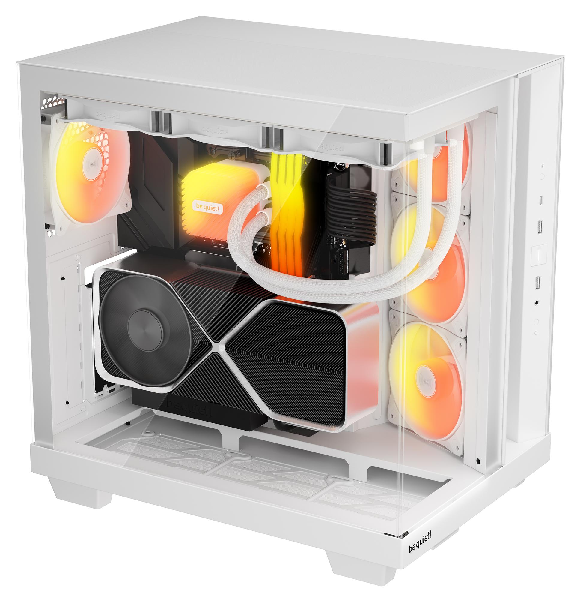 Корпус Be quiet! Light Base 500 LX (BGW86) [Midi Tower, 4 x 120 см, белый]