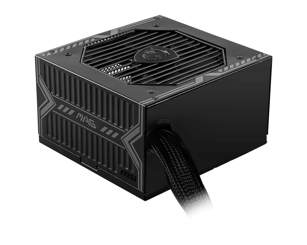 Блок питания MSI MAG A750BN PCIE5 [750 Вт, 80 PLUS Bronze, 5x SATA, 1 x 16 pin (12VHPWR), 2 x 6+2 pin PCIe, 2x 4+4 pin CPU, ATX]