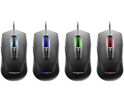 Мышь Lenovo IdeaPad Gaming M100 RGB, GY50Z71902 [проводная, светодиодная, 3200 DPI, подсветка]
