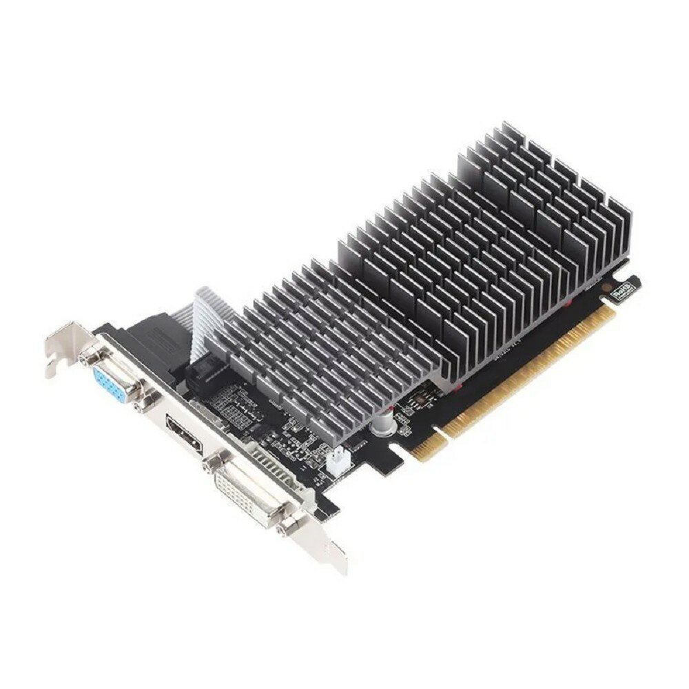 Видеокарта Maxsun MS-GT710 LP 2G [2 ГБ, GDDR3, 64 бит, VGA, DVI, HDMI]