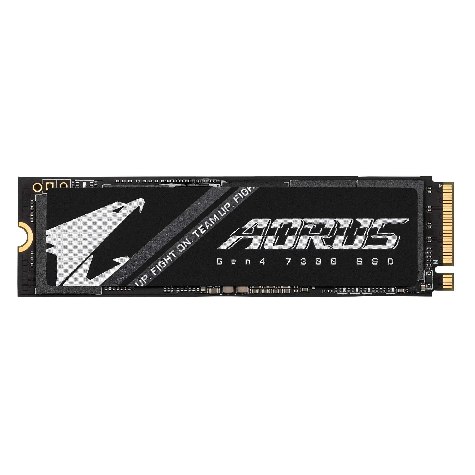 SSD-накопитель Gigabyte AORUS Gen4 7300 SSD без радиатора (AG4731TB N) [1 ТБ, M.2, PCI-E, 7300/6000 МБ/с]