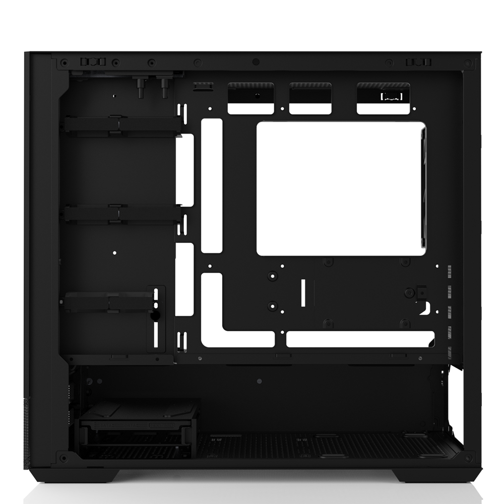 Корпус Zalman P30 AIR (P30 AIR Black) [Mini Tower, черный]