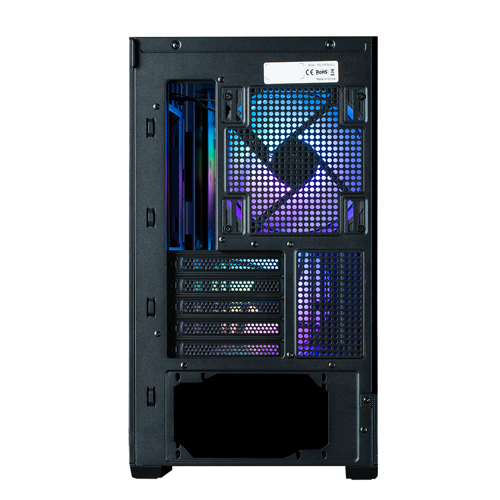 Корпус Zalman P30 AIR (P30 AIR Black) [Mini Tower, черный]