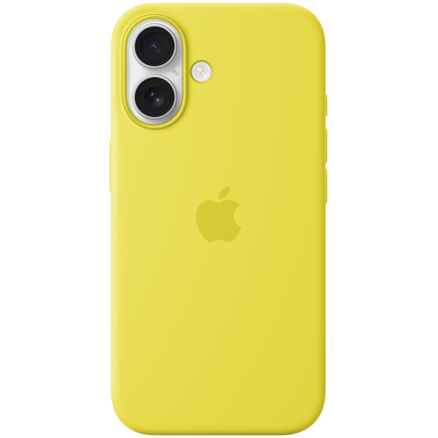 iPhone 16 Silicone Case with MagSafe - Star Fruit (MYY73ZM/A), Model A3313