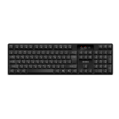 Клавиатура SVEN KB-C2300W (SV-021474) [мембранная, беспроводная, черная]