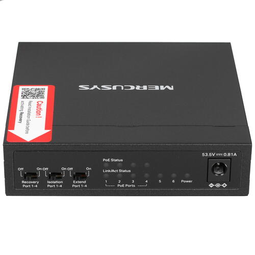 Коммутатор Mercusys MS106LP(UN)
