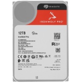 Жесткий диск Seagate IronWolf Pro (ST12000NT001) [12 ТБ, 3.5", SATA III, 7200 об./мин, кэш - 256 МБ, корпоративного класса]