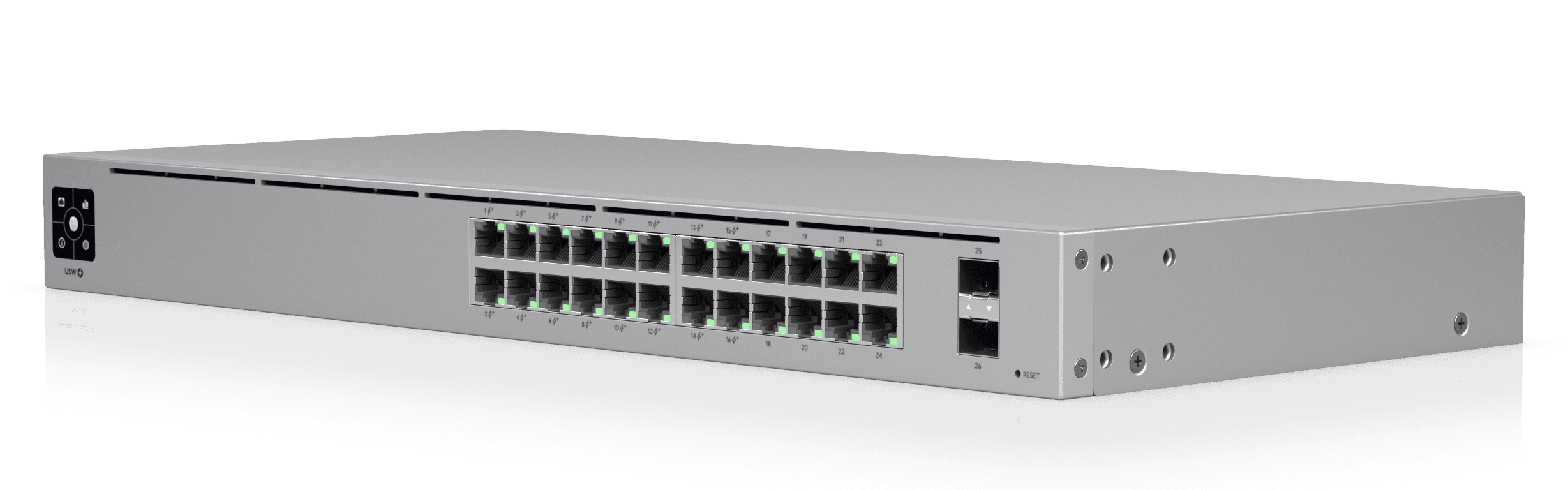 Коммутатор Ubiquiti UniFi 24Port, Gigabit Switch with PoE and SFP