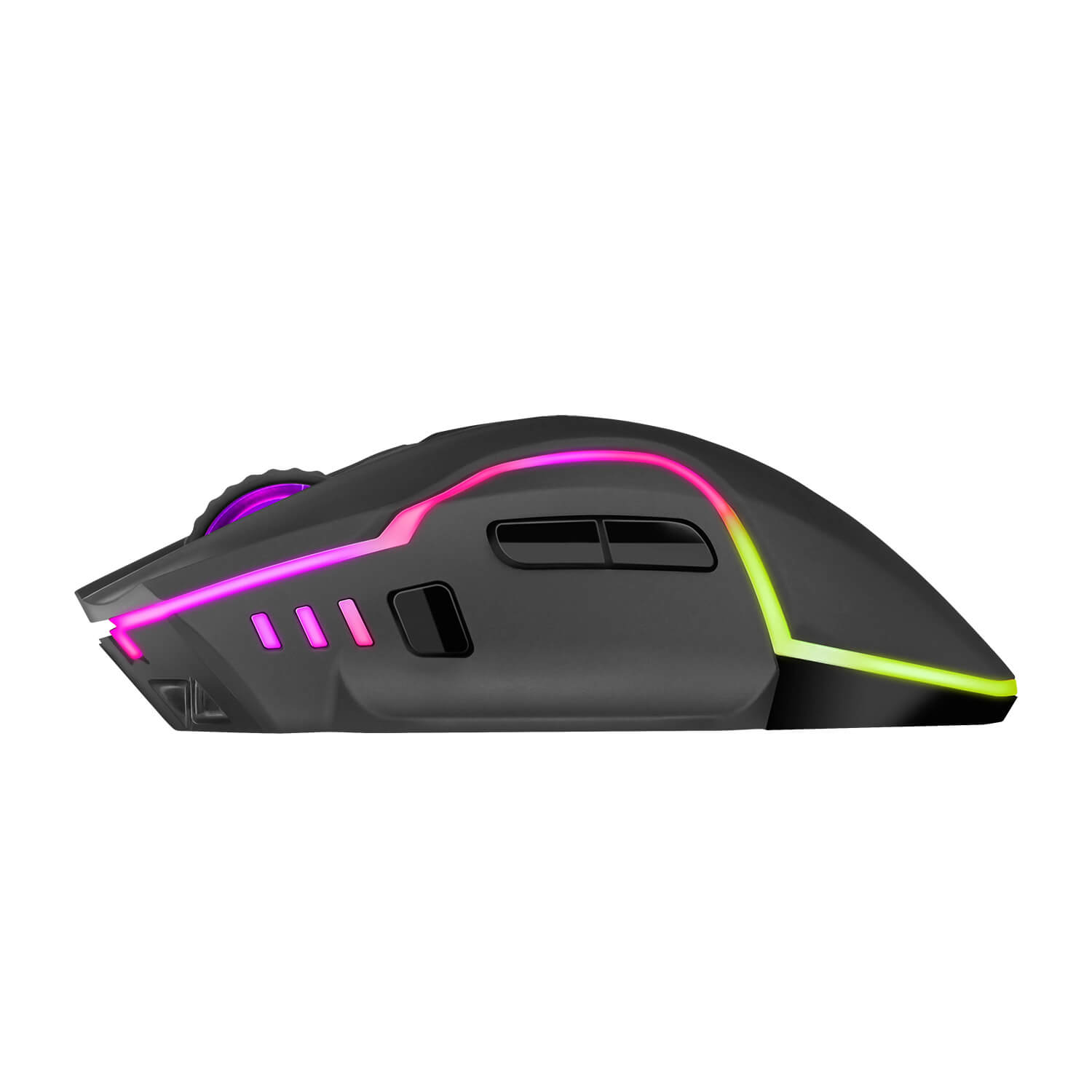 Мышь беспроводная Defender Oneshot GM-067 (52067), подсветка, черная 