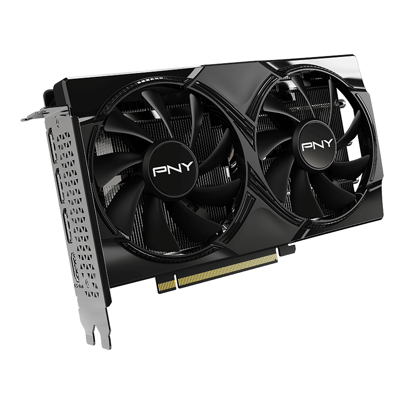 Видеокарта PNY GeForce RTX 5060 8GB OC (VCG50608DFXPB1-O) [8 ГБ, GDDR7, 128 бит, HDMI, DisplayPort (3 шт)]