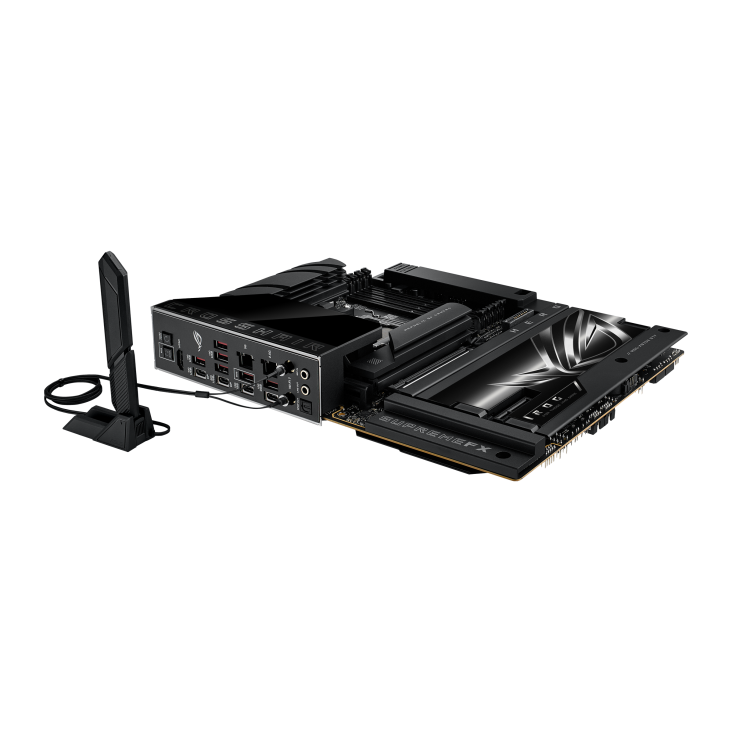 Материнская плата Asus ROG CROSSHAIR X870E HERO BTF [AM5, AMD X870E, 4xDDR 5, 5xM.2, 1xPCI-E x16, Standard-ATX]