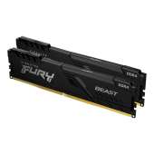 Комплект модулей памяти Kingston Fury Beast [KF432C16BB1K2/32WP] [32 ГБ DDR 4, 3200 МГц, PC25600, 1.35 В, KIT]