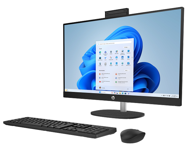 Моноблок HP All-in-One 27-cr2065ci (CJ2E6EA) [27" Full HD, Ultra 5 225U, 16 ГБ ОЗУ, 512 ГБ SSD, DOS]