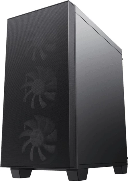 Корпус GameMax Aero mini ECO Black (1110-6607R0018) [Mini Tower, 3 x 120x120 мм, черный]
