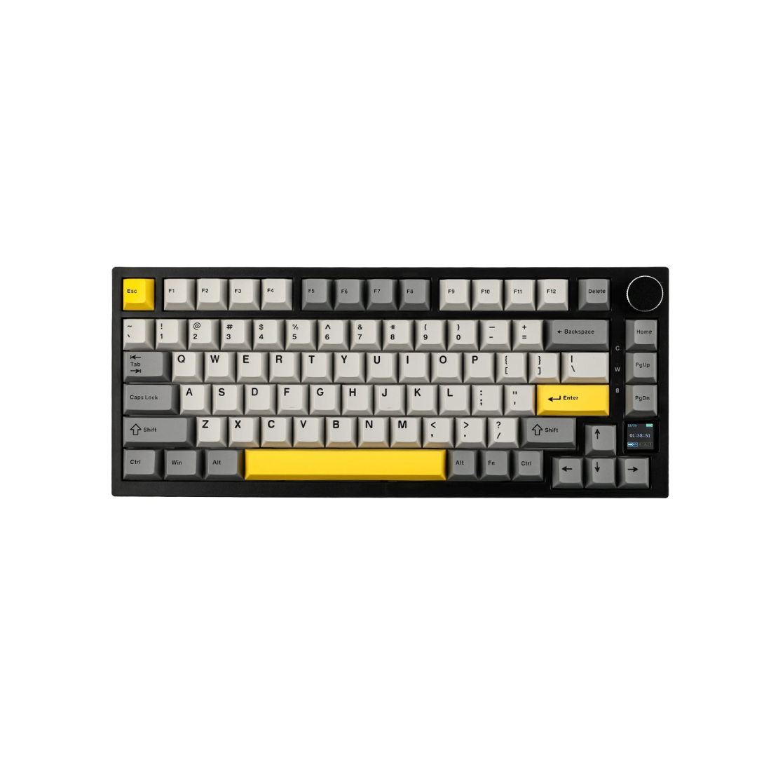 Клавиатура Ajazz AK820 PRO [механическая, проводная + беспроводная, RGB подсветка, Ajazz Gift Switch, черная]