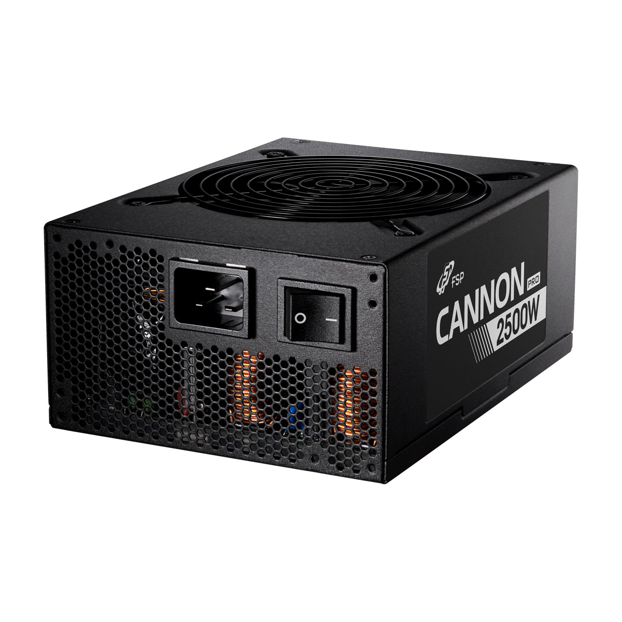 Блок питания FSP CANNON PRO 2500W (FSP2500-57APB) [2500 Вт, 80 PLUS Platinum, 10x SATA, 4 x 16 pin (12VHPWR), 11 x 6+2 pin PCIe, 3x 4+4 pin CPU, ATX]