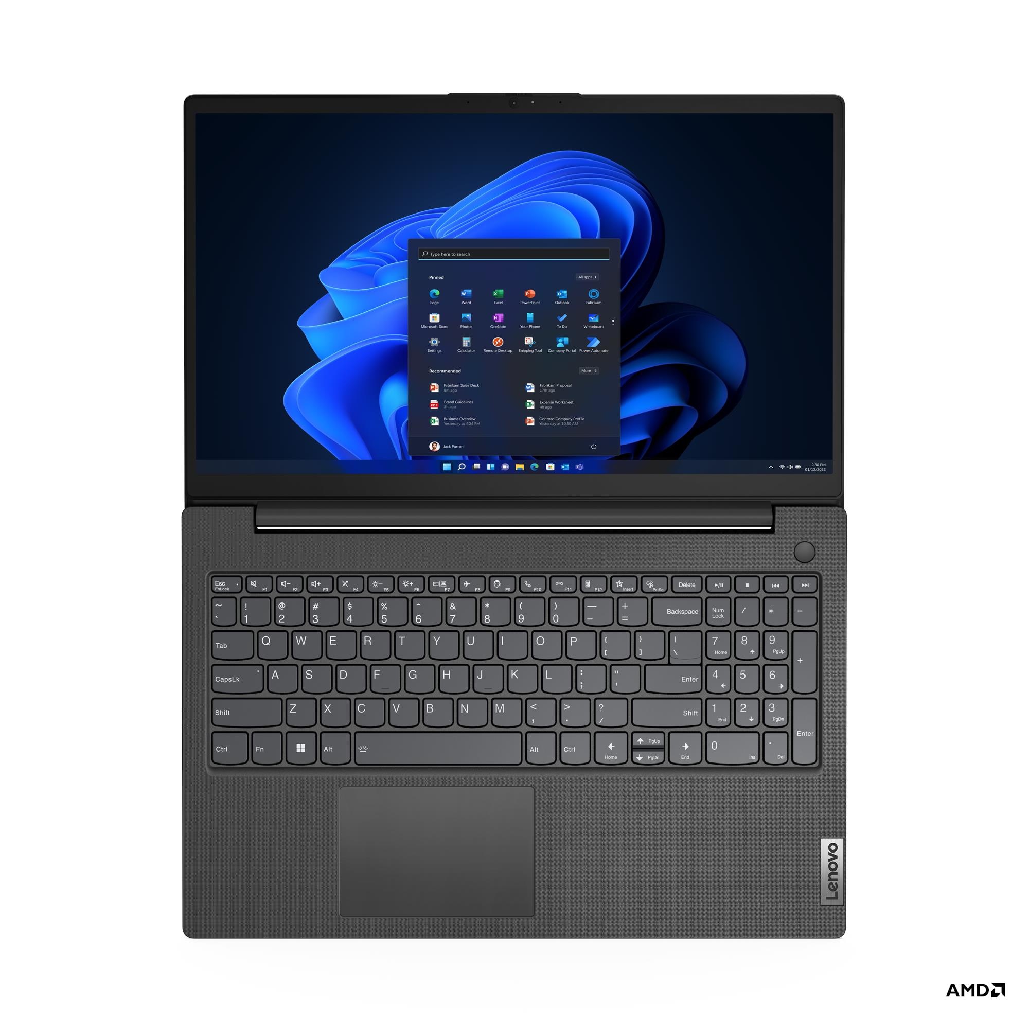Ноутбук Lenovo V15 G4 ABP (82YY006KRU) [15.6" Full HD, Ryzen 5 5625U, 8 ГБ ОЗУ, 256 ГБ SSD, DOS]