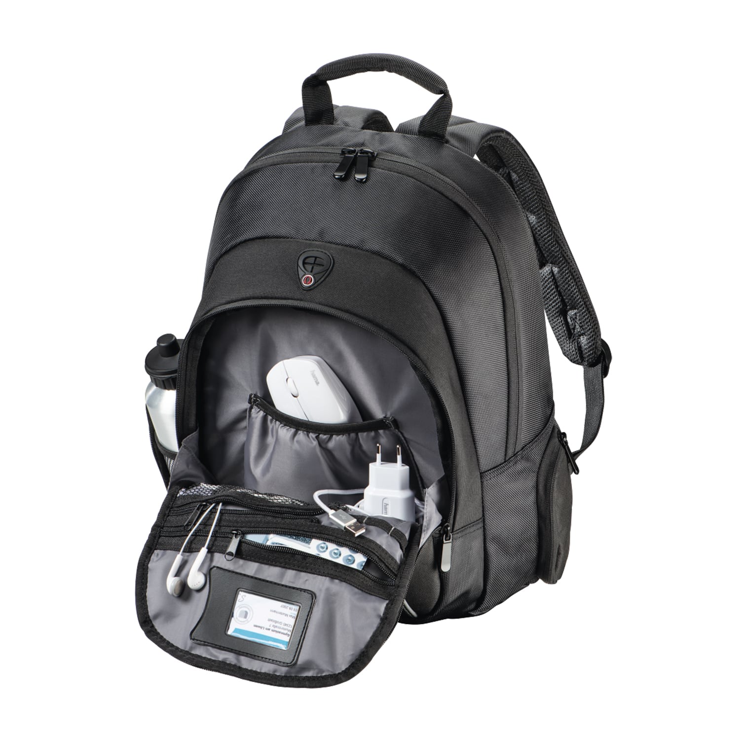 Рюкзак для ноутбука Hama Vienna, 00216487, Черный up to 15.6", Black