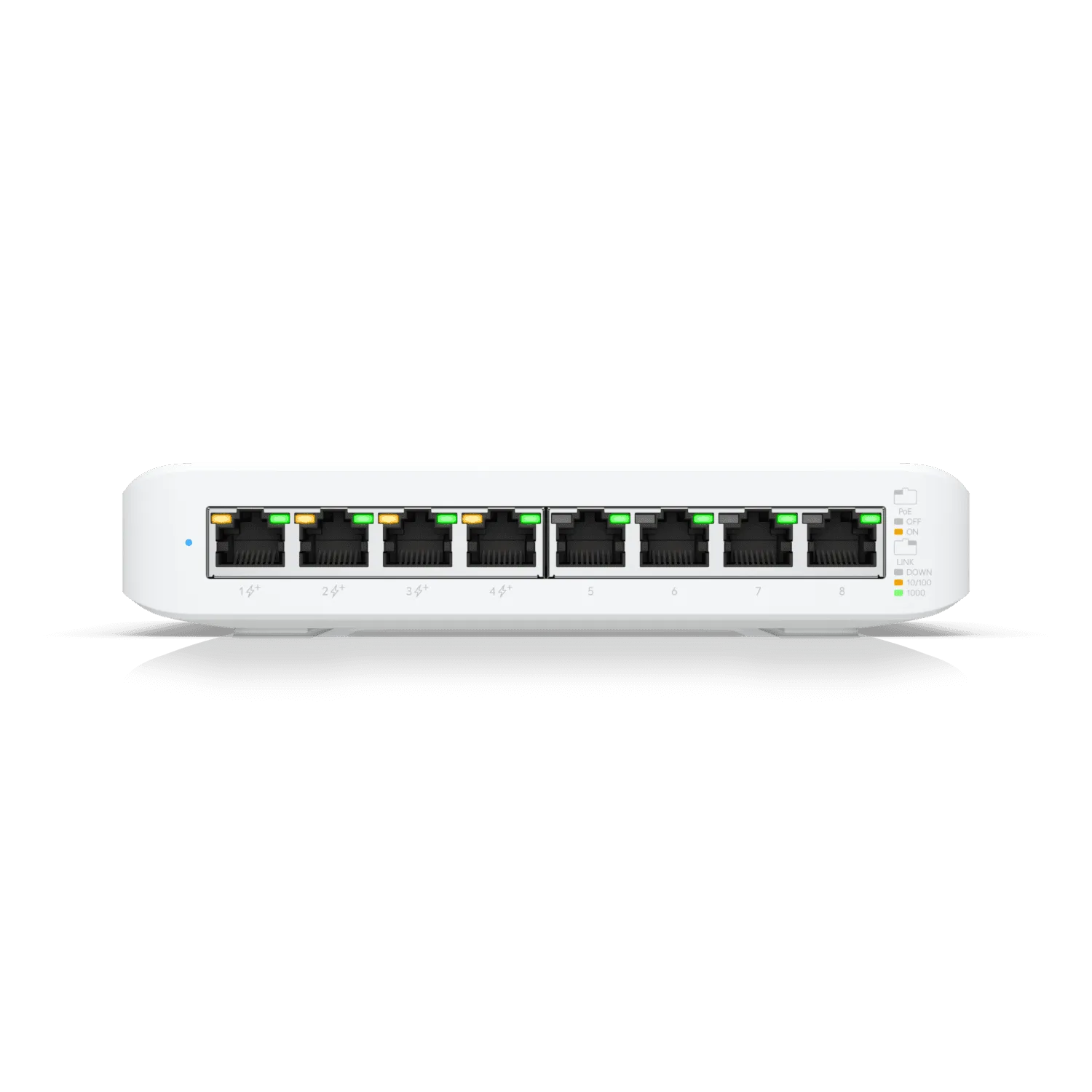 Коммутатор Ubiquiti Lite 8 PoE (USW-Lite-8-POE-EU), управляемый - купить в интернет-магазине Forcecom.kz Коммутатор Ubiquiti Lite 8 PoE (USW-Lite-8-POE-EU), управляемый