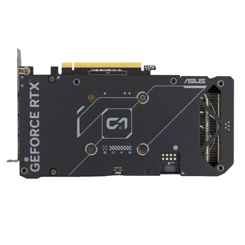Видеокарта Asus Dual GeForce RTX 4060 OC (DUAL-RTX4060-O8G) [8 ГБ, GDDR6, 128 бит, HDMI, DisplayPort (3 шт)]