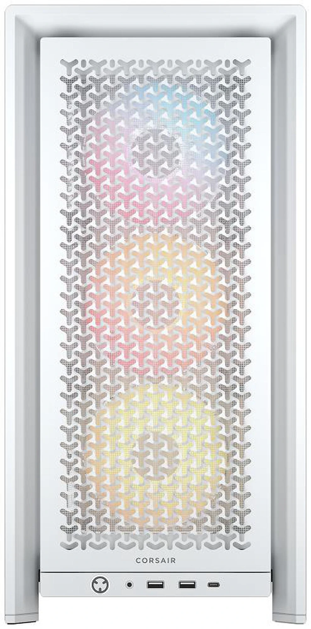 Корпус Corsair FRAME 4000D RS ARGB (CC-9011297-WW) [Midi Tower, 3 x 120 мм ARGB, белый]