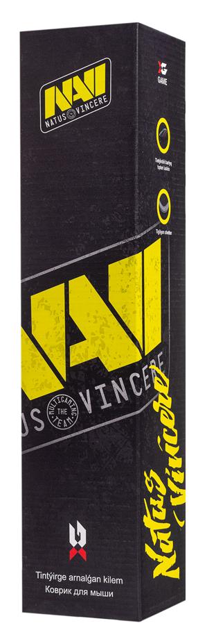Коврик для компьютерной мыши X-game NAVI, черный+желтый