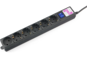 Сетевой фильтр Power Cube Куб SPG6-B5M, Черный 5м, 6 розеток, 16A/3.5кВт
