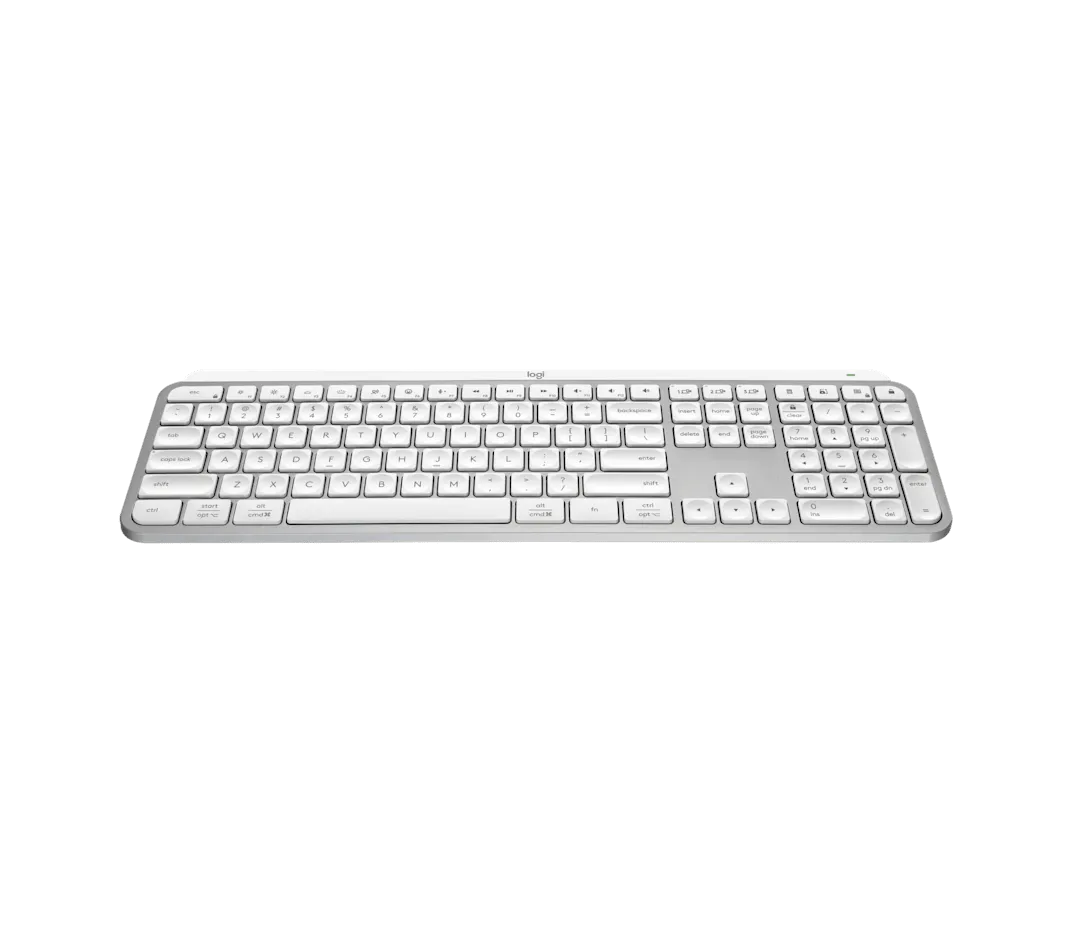 Клавиатура Logitech MX Keys S (920-011588) [мембранная, беспроводная, серебристая]