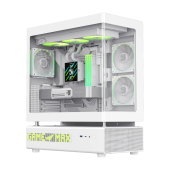 Корпус Gembird N90 WH (1118-3090R0001) [Midi Tower, 3 x 120x120 мм, белый]