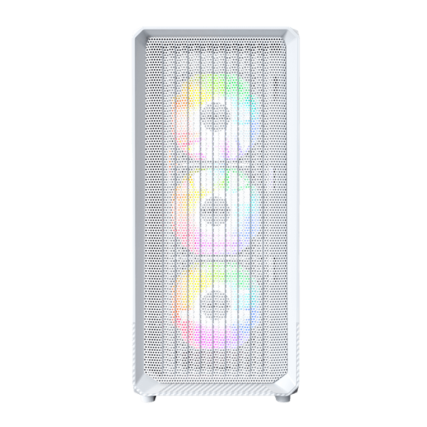Корпус Montech X5 (W) [Midi Tower, 3 × 140 мм, 1 × 120 мм, Белый]