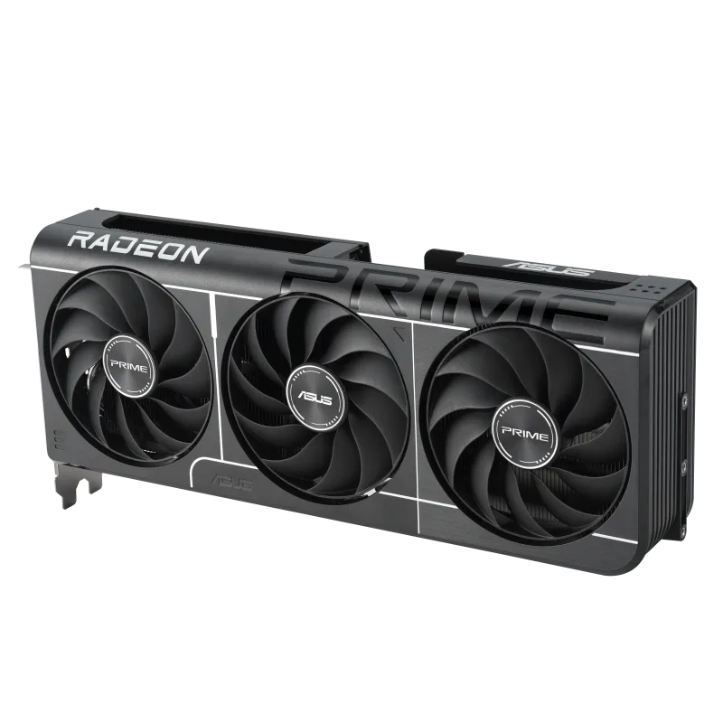 Видеокарта Asus AMD Radeon RX 9060 XT PRIME OC (PRIME-RX9060XT-O16G) [16 ГБ, GDDR6, 128 бит, HDMI, DisplayPort (2 шт)]