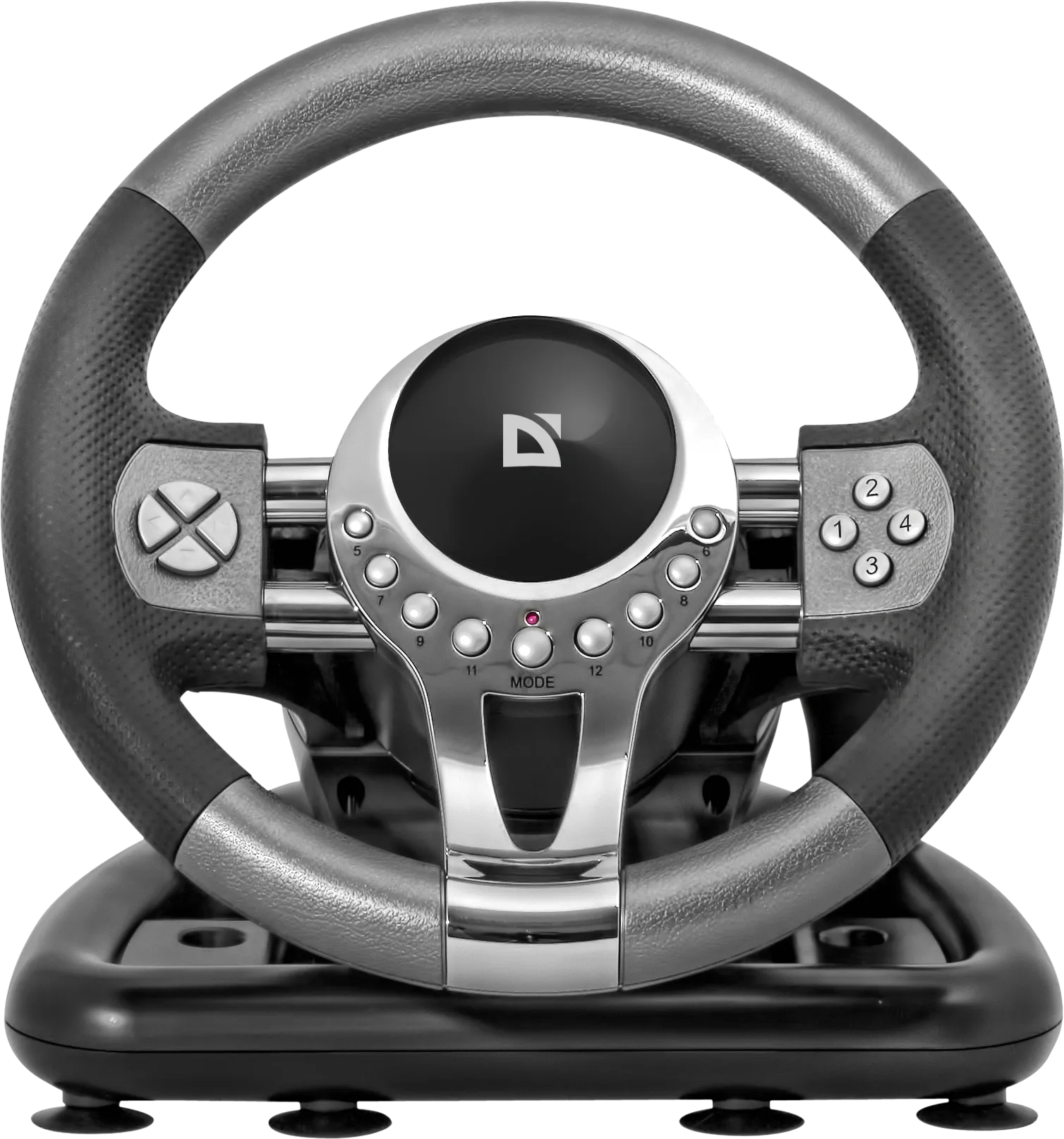 Руль игровой Defender FORSAGE GTR USB (64367), серый