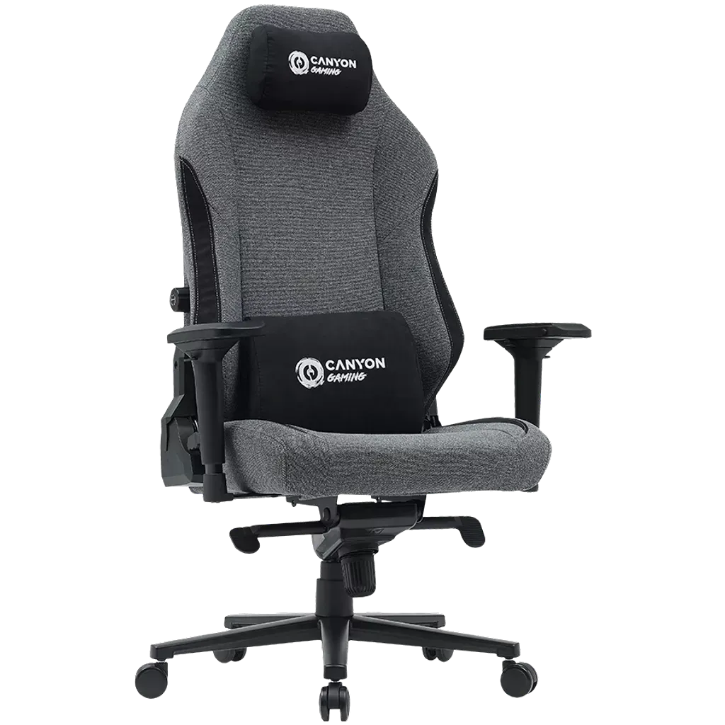 Игровое кресло CANYON gaming chair Boulder XLCH01 King Size (CND-XLCH01) серый