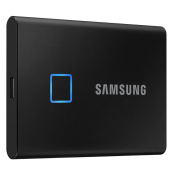 Внешний SSD-накопитель Samsung T7 Touch (MU-PC2T0K/WW) [2 ТБ, USB 3.2 Gen 2 Type C, 1000/1050 MБ/с]