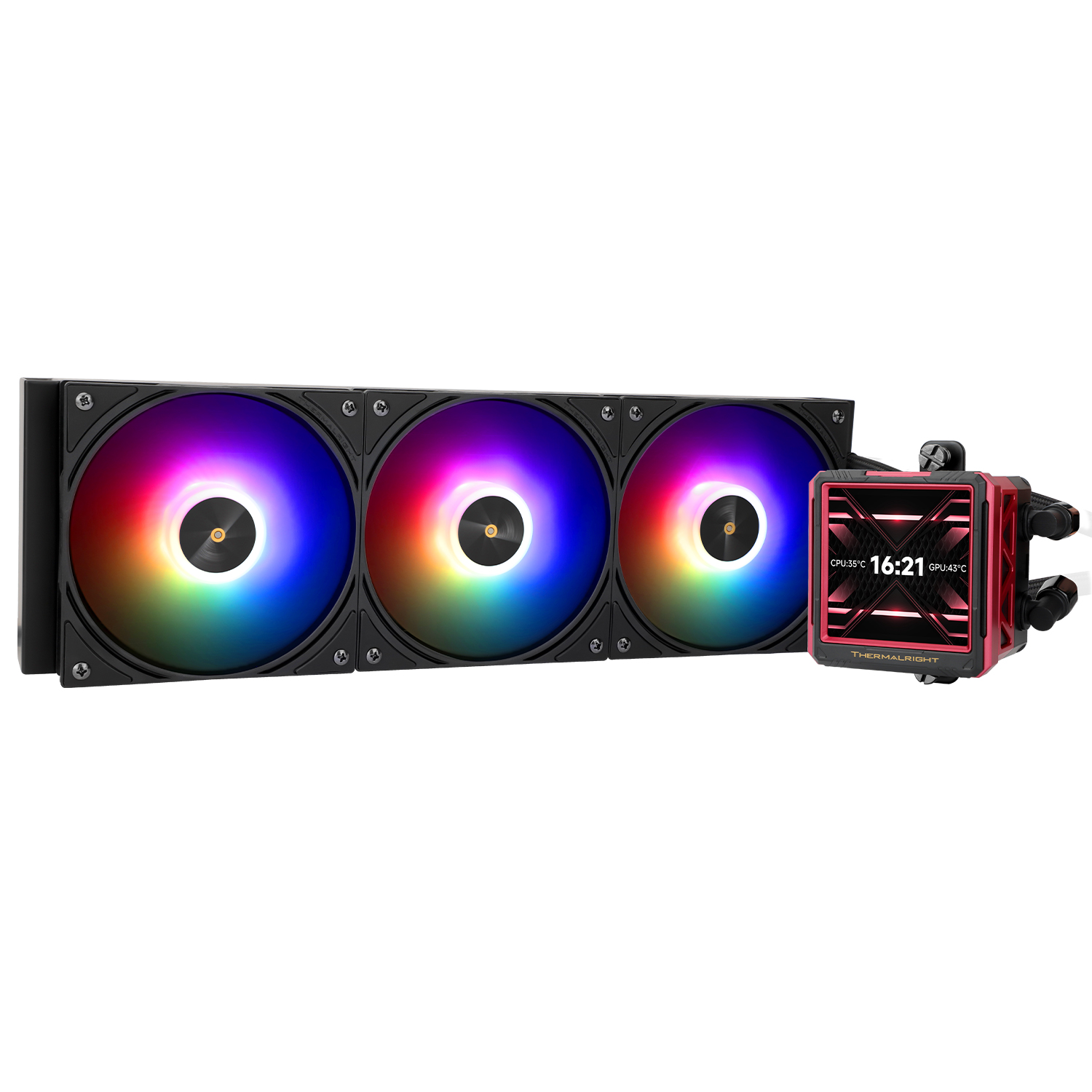 Водяное охлаждение процессора Thermalright Frozen Warframe 360 ULTRA BLACK ARGB