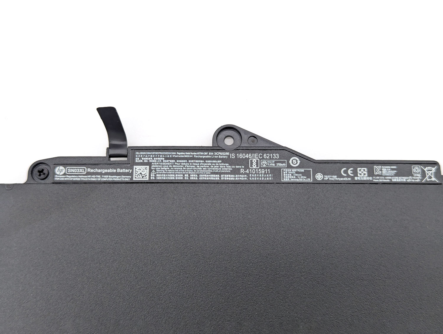 Аккумулятор для ноутбука HP EliteBook 820 G4/ 828 G4/ 725 G4 (ST03XL, SN03XL)/ 11.55 В/ 4000 мАч, GW 