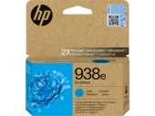 Оригинальный картридж HP 938e (4S6X9PE) Голубой