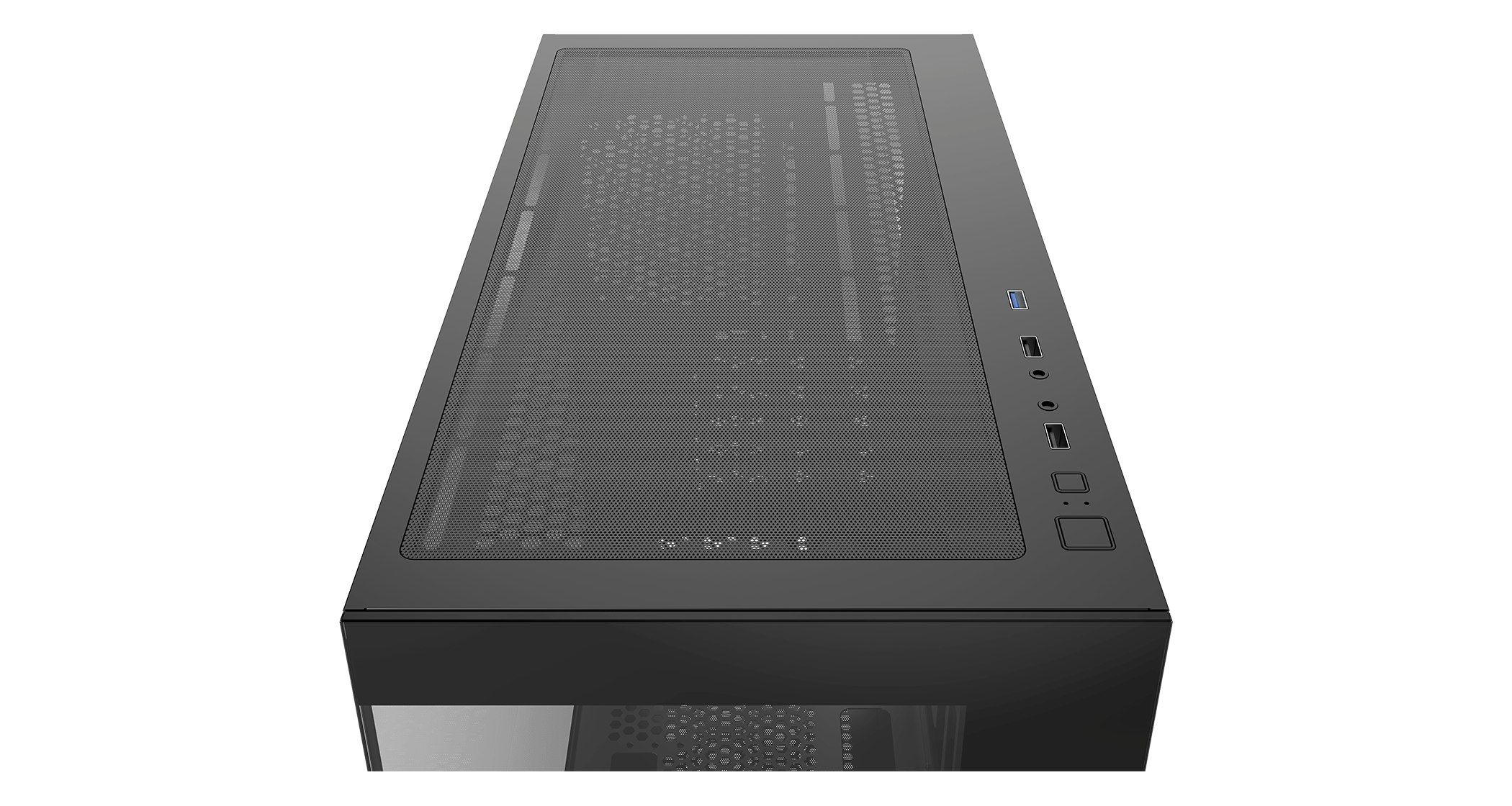 Корпус Ocypus Gamma C52 BK (Gamma-C52-BKD000XX-GL) [Mini Tower, Без вентиляторов, Черный]
