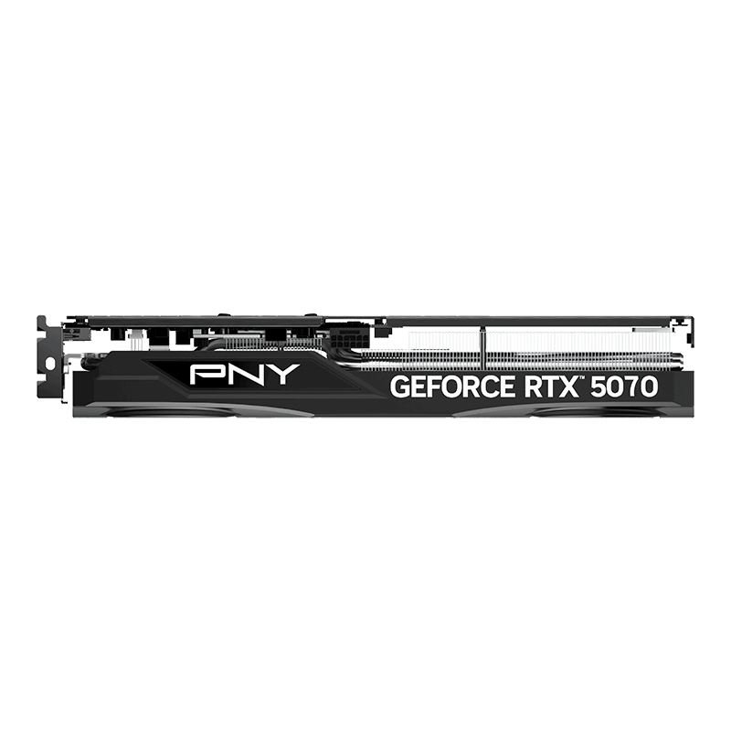 Видеокарта PNY GEFORCE RTX TM 5070 12GB Triple Fan (VCG507012TFXPB1) [12 ГБ, GDDR7, 192 бит, HDMI, DisplayPort (3 шт)]